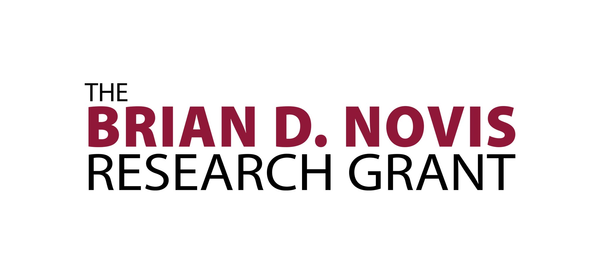 Brian D Novis research grant logo