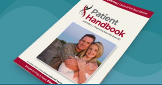IMF multiple myeloma patient information handbook cover