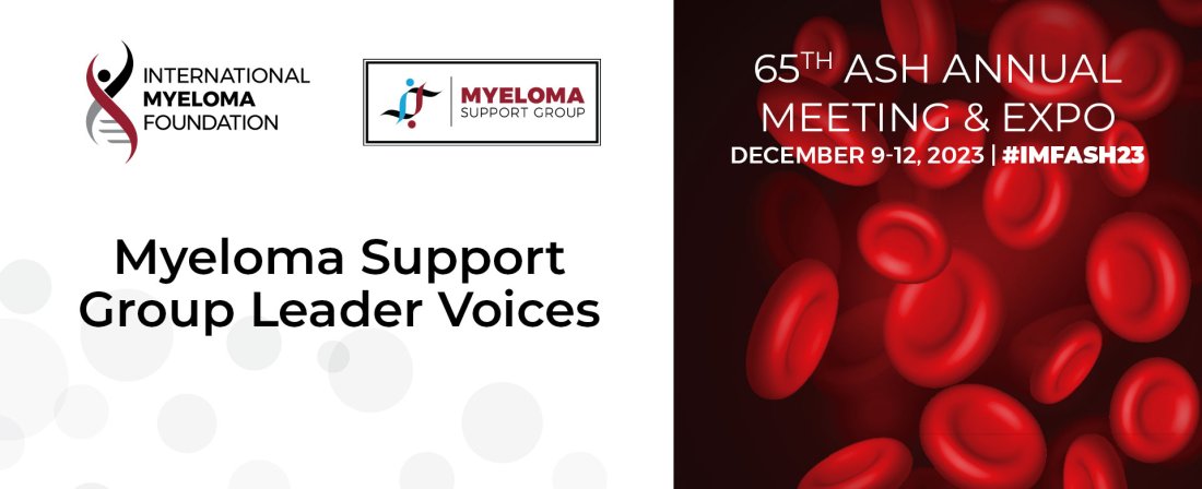 Support Group Leaders at 2023 American Society of Hematology meeting